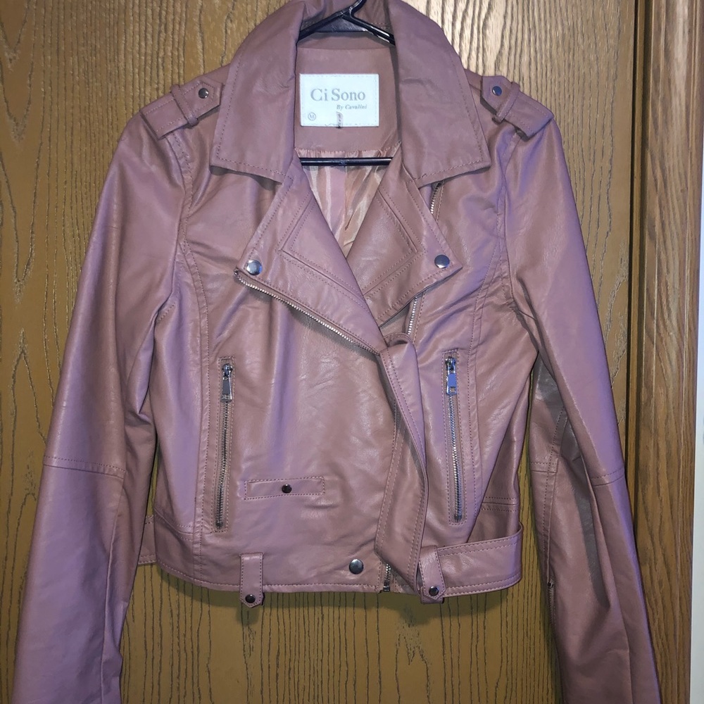 Leather jacket